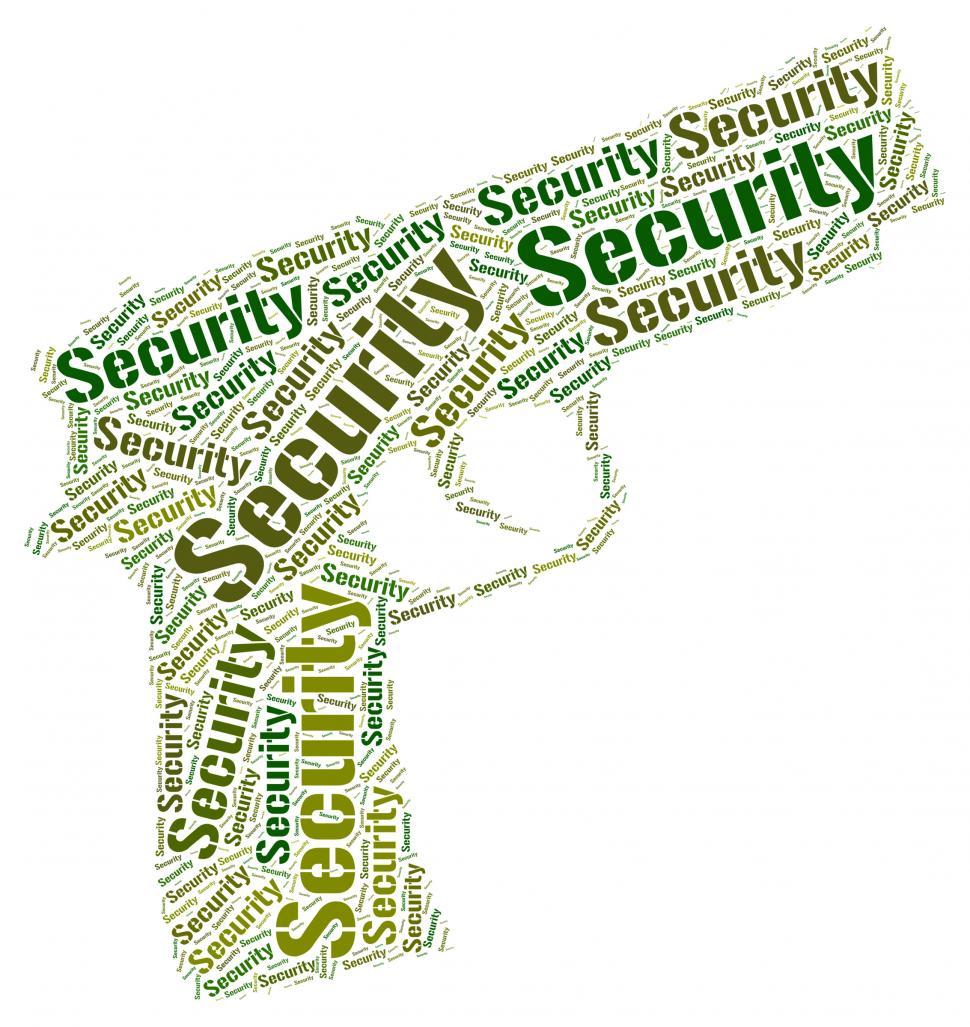 Free Image of Security Word Shows Secured Private And Words 