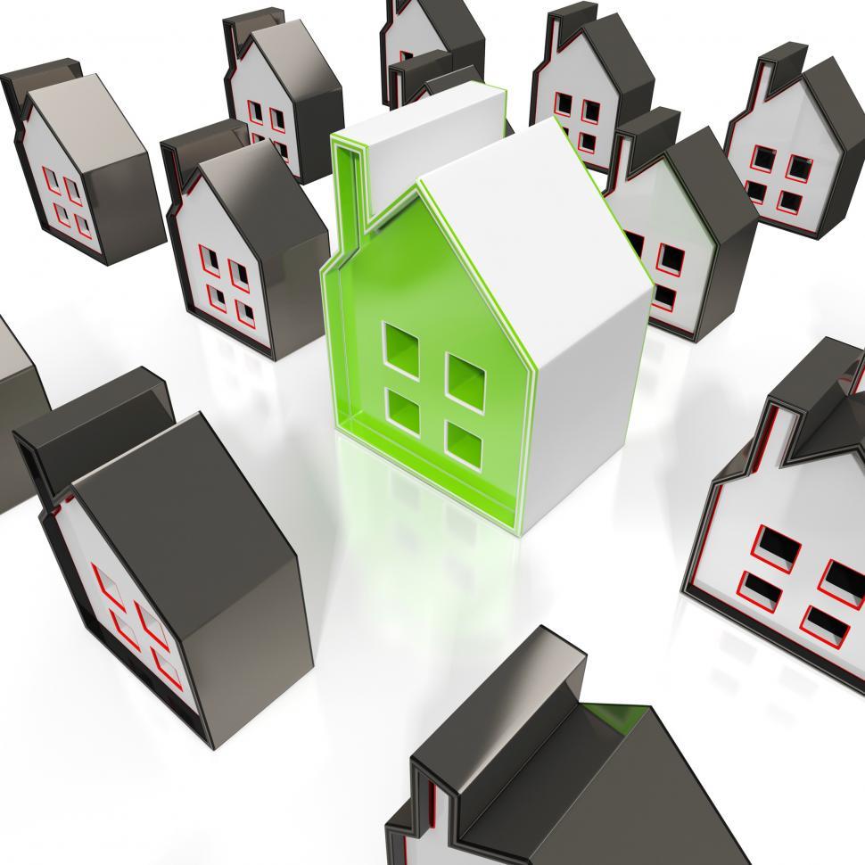 Free Image of House Symbols Means Property For Sale 