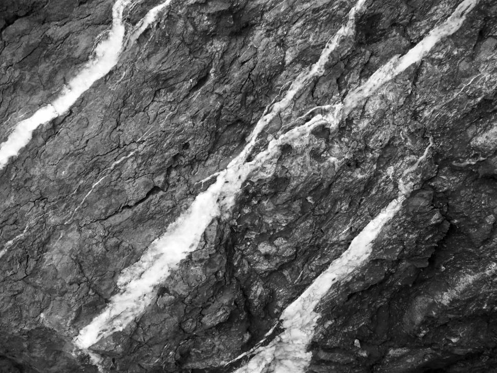 Free Image of Black Rock Texture  