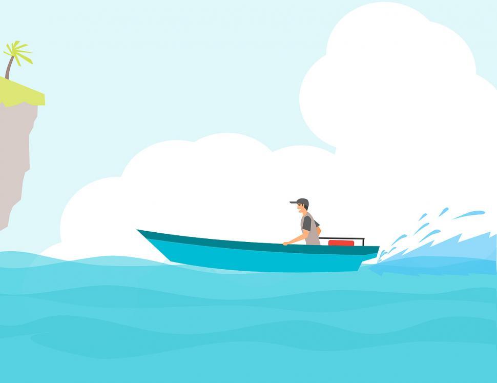 Free Image of Boater 