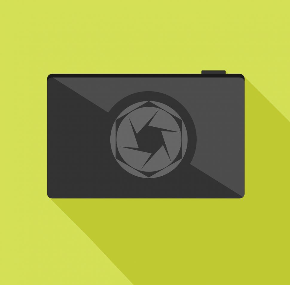 Free Image of Camera illustration 