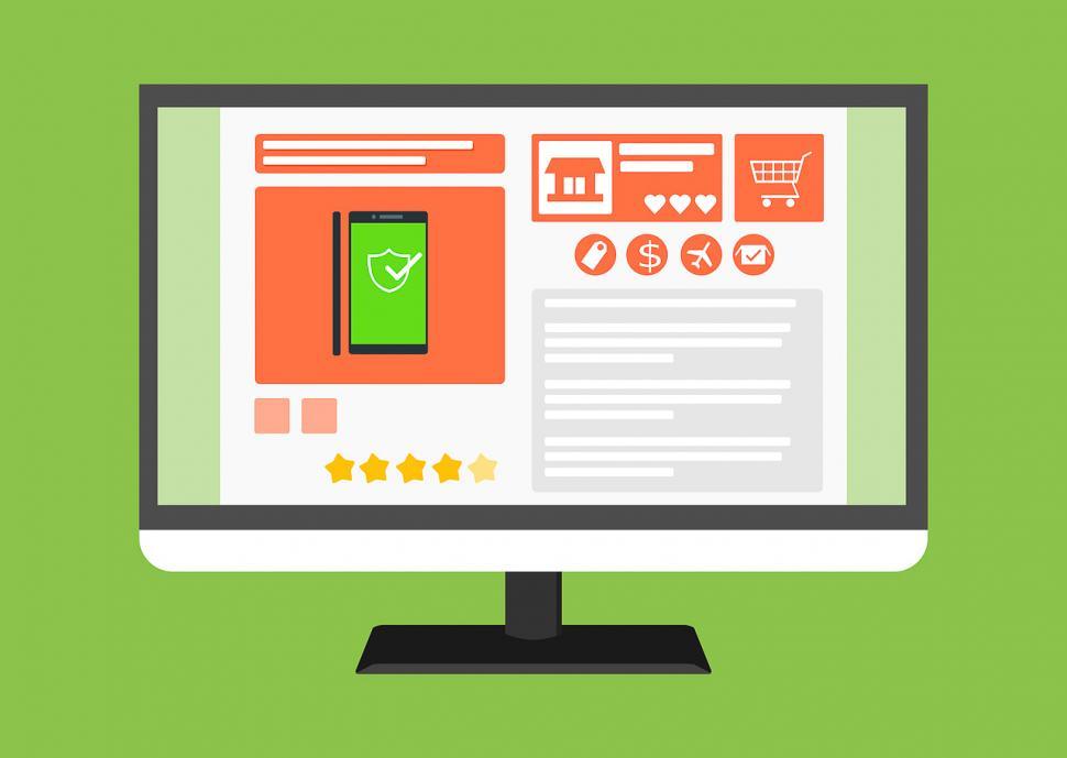 Free Image of Transaction and shopping layout 