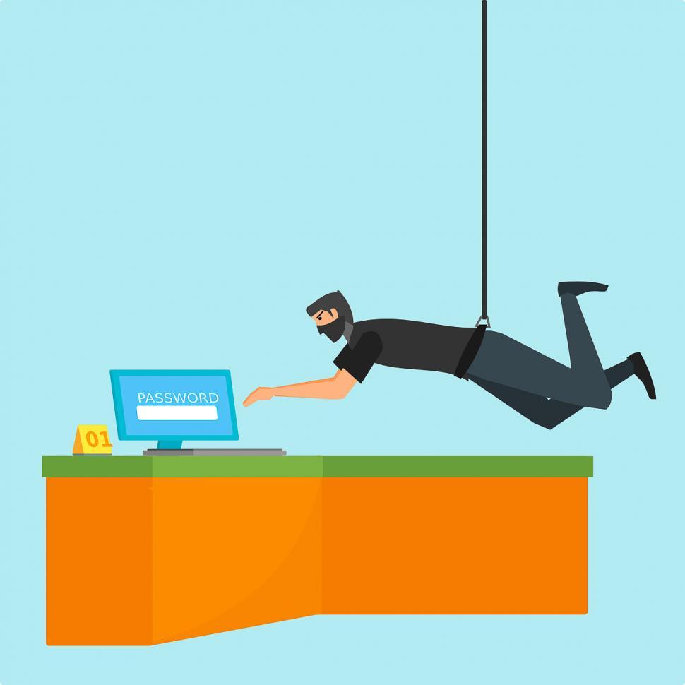 Free Image of Stealing passwords 