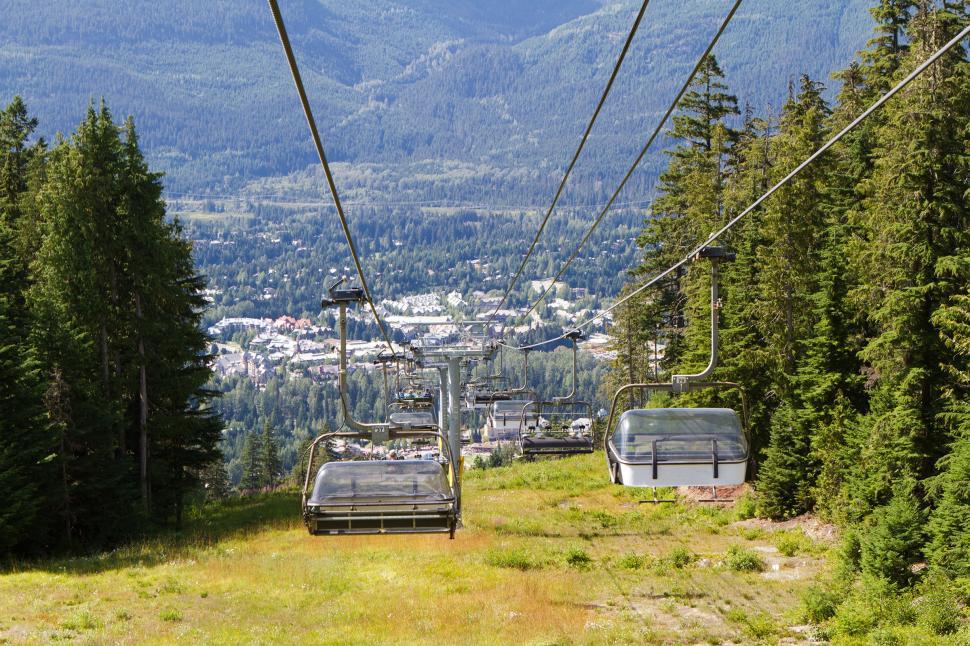 Free Image of Gondolas 
