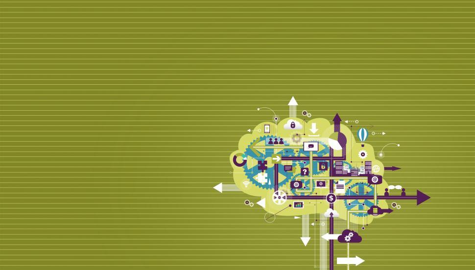 Free Image of Information Technology IT and Communications - Information Flows 