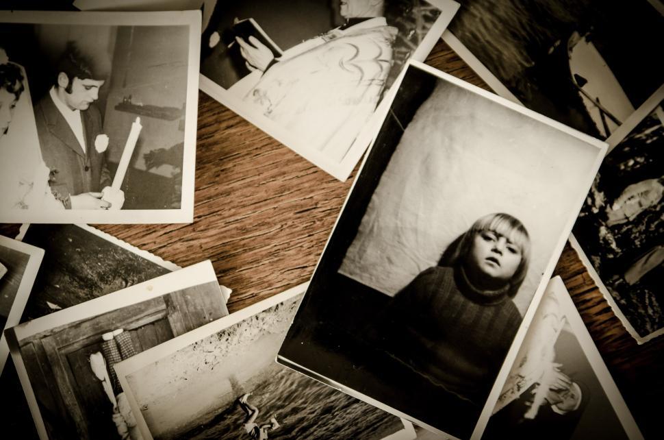 Free Image of Collection of Vintage Black and White Photographs 