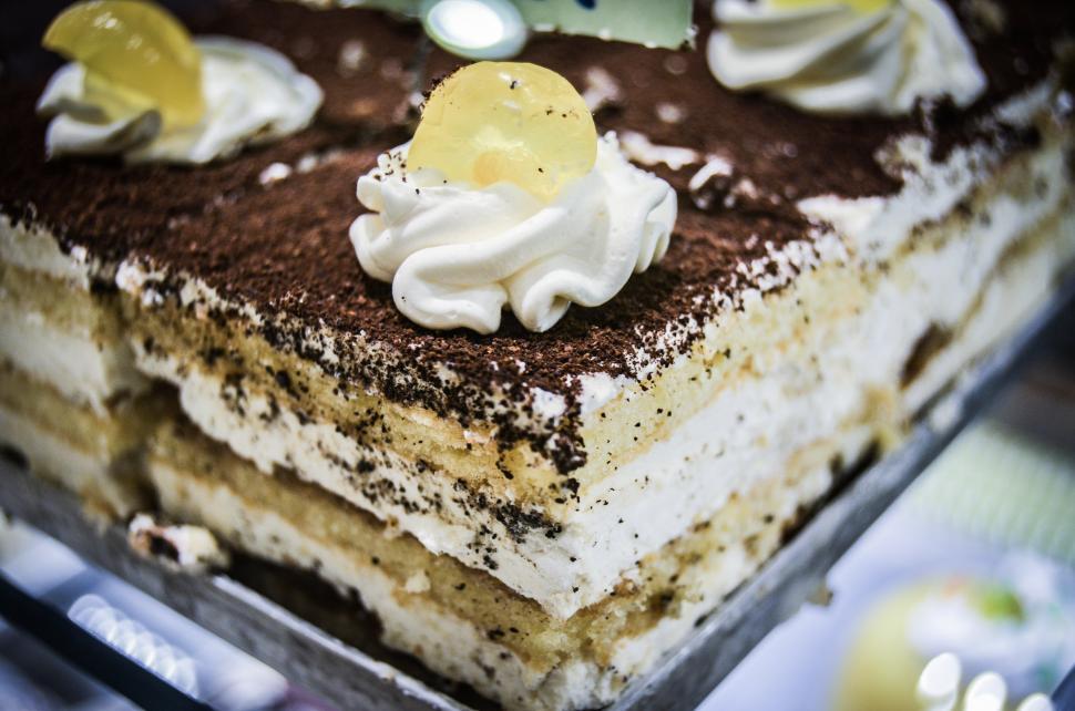 Free Image of Close Up of Cake on Plate 