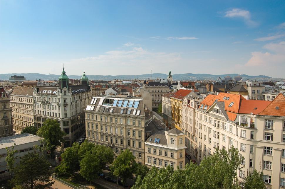 Free Image of Aerial View of a City With Many Buildings 
