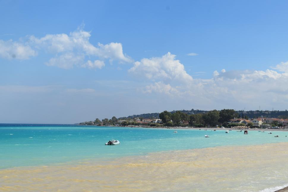 Free Image of sky and sea  