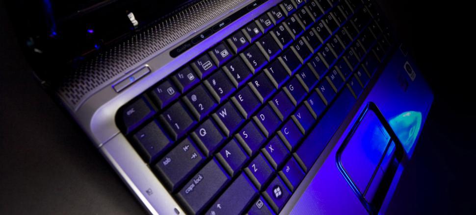 Free Image of Blue Keyboard 