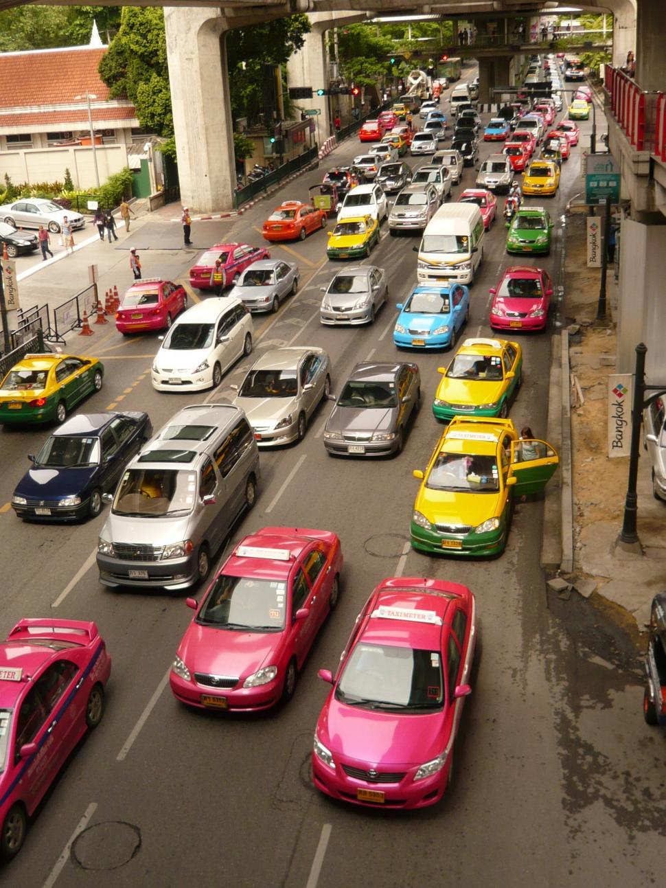 Free Image of Traffic jam 