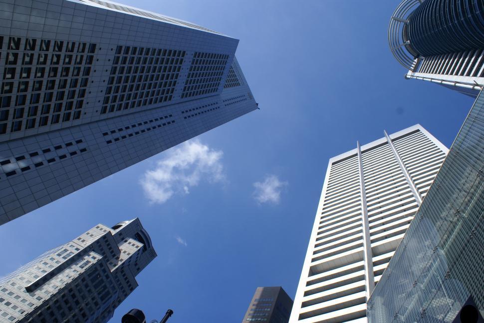 Free Image of City skyscrapers 