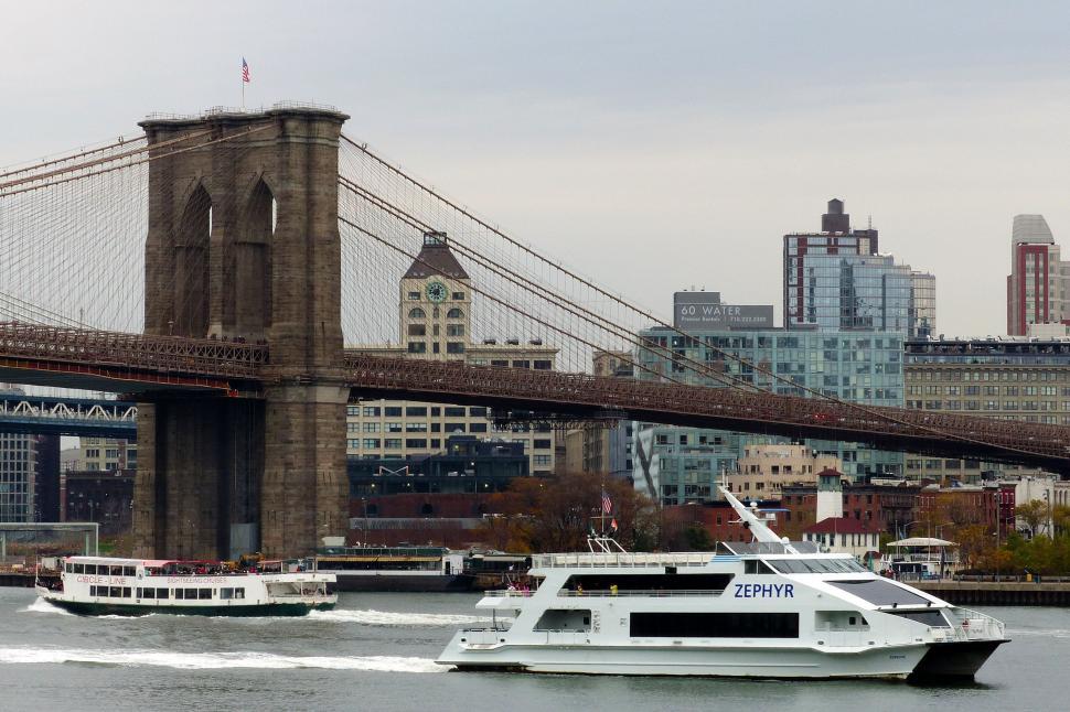 Free Image of Boats Passing  