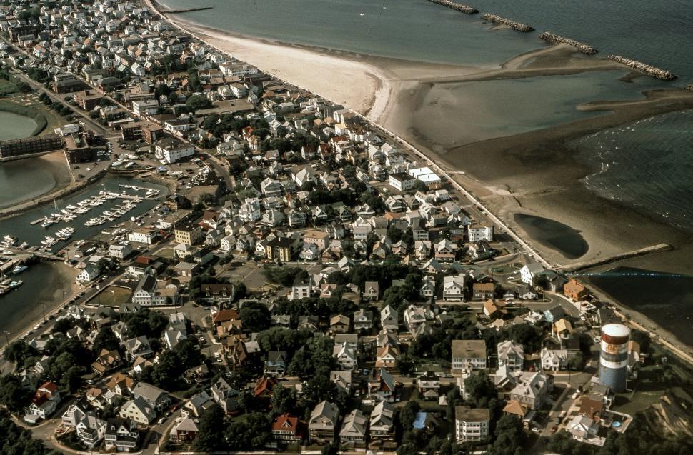 Free Image of Aerial View of Boston 