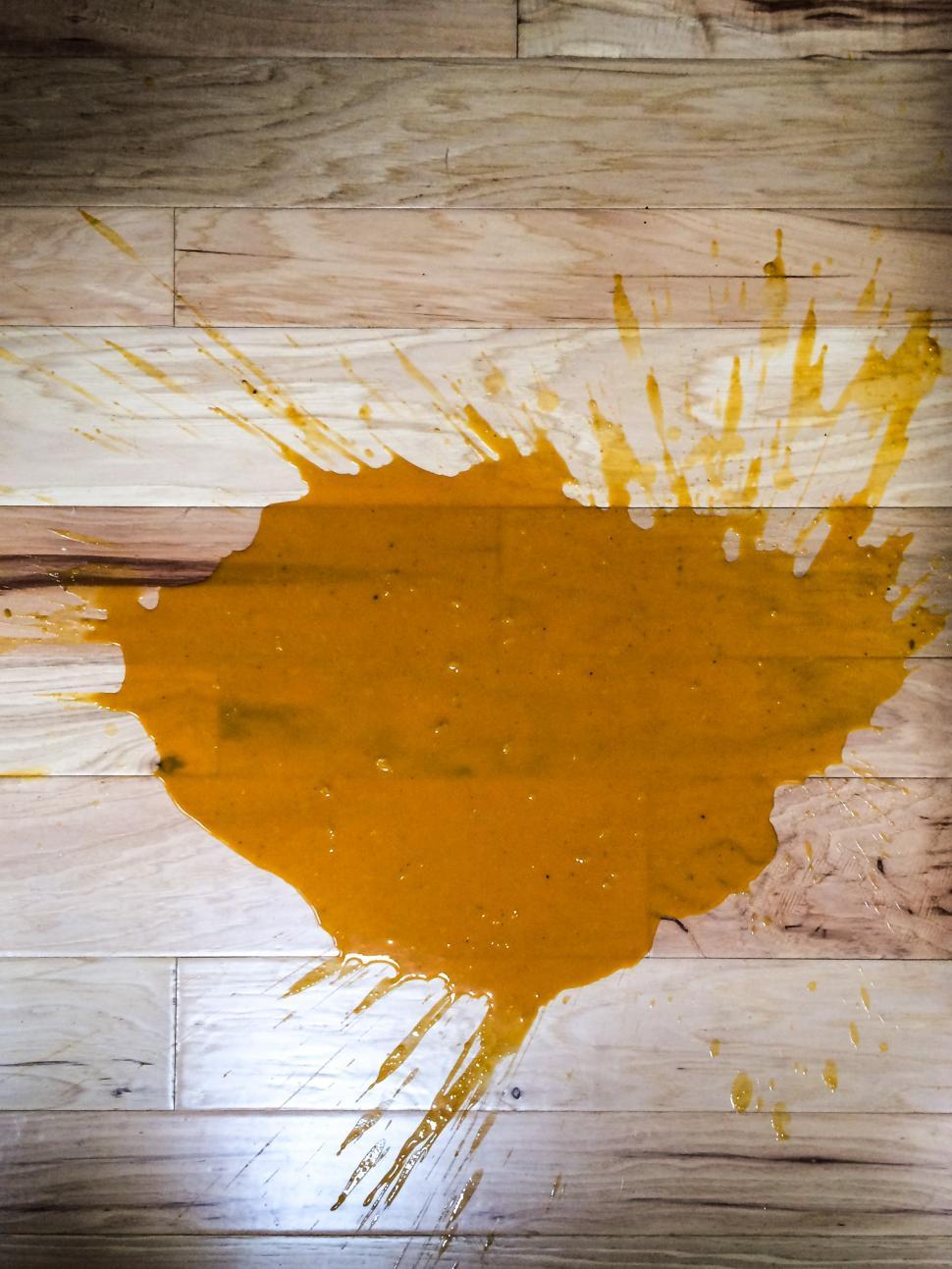 Free Image of Spill on wooden floor 