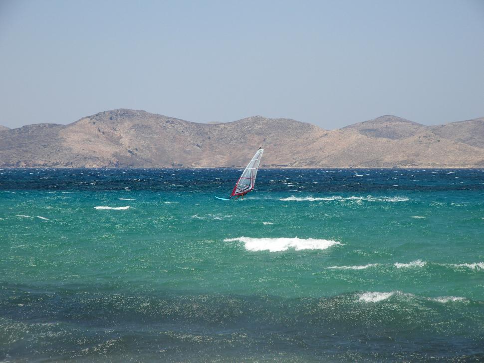 Free Image of Riding The Waves  