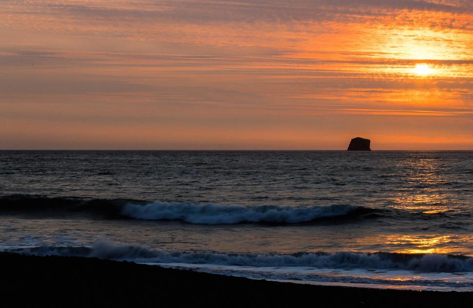 Free Image of View of Sunset 