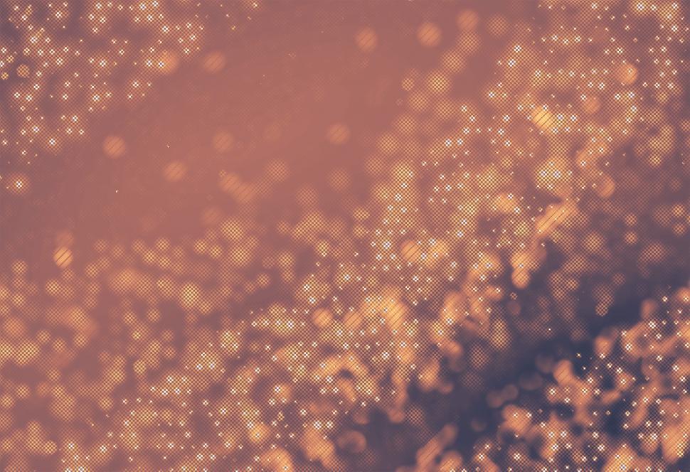 Free Image of Striped Circle Bokeh Background  