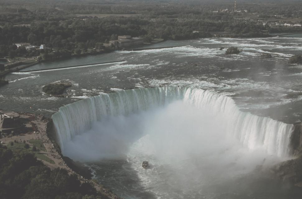 Free Image of The Horseshoe Falls Matte 