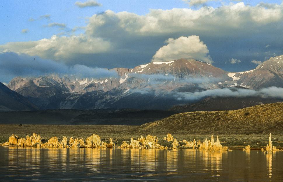 Free Image of Tufa Tower Rock Formations 