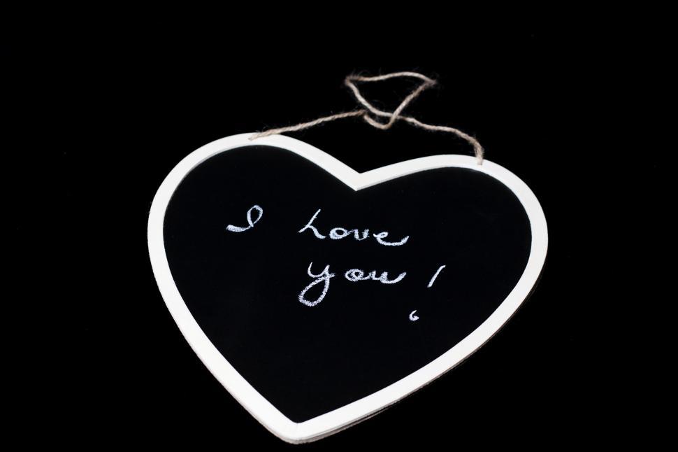 Free Image of Text on Chalkboard 