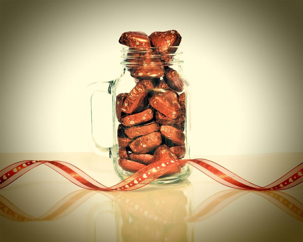 Free Image of Valentine s Day Candy 