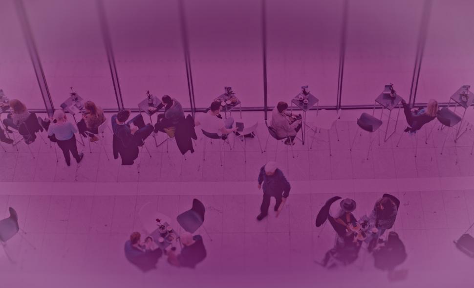 Free Image of People at a Public Place - Social Beings - Colorized Faded Looks 