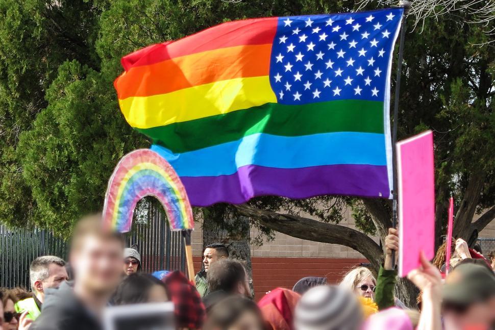 Free Image of Gay rights flag 