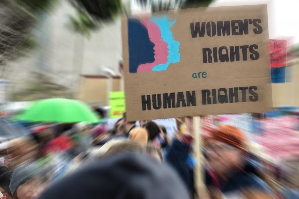 Free Image of Women s rights are Human Rights 