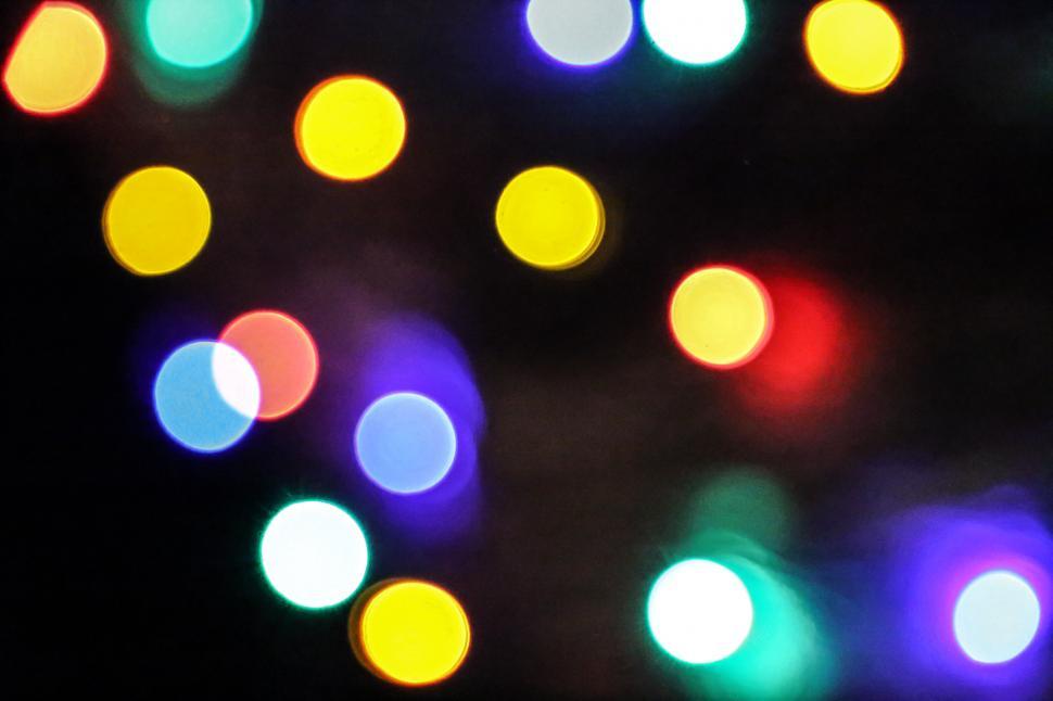 Free Image of Defocused lights 