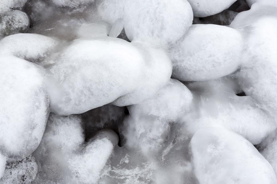 Free Image of Frozen Beach 