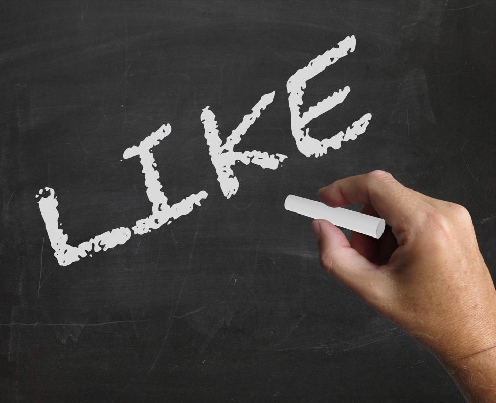 Free Image of Like Word Shows Friend Recommend And Internet 
