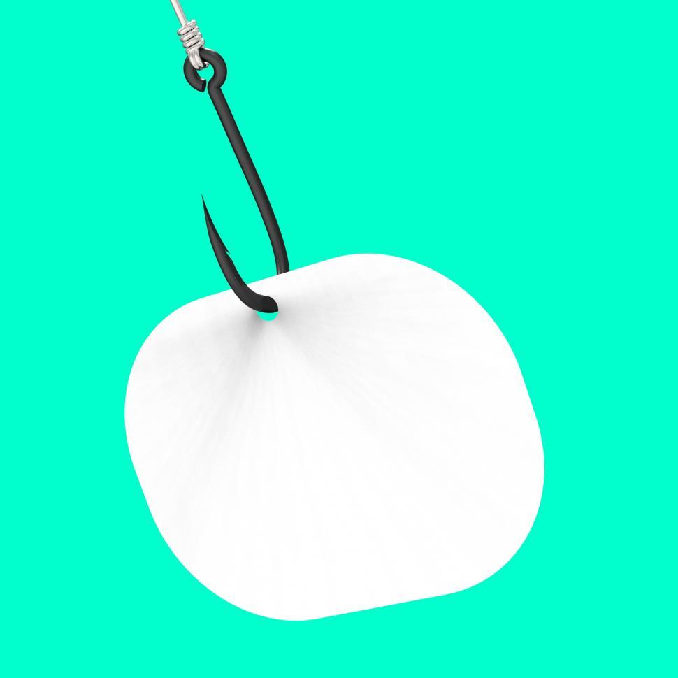 Free Image of Blank Tag On Hook Shows White Copy Space Copyspace 