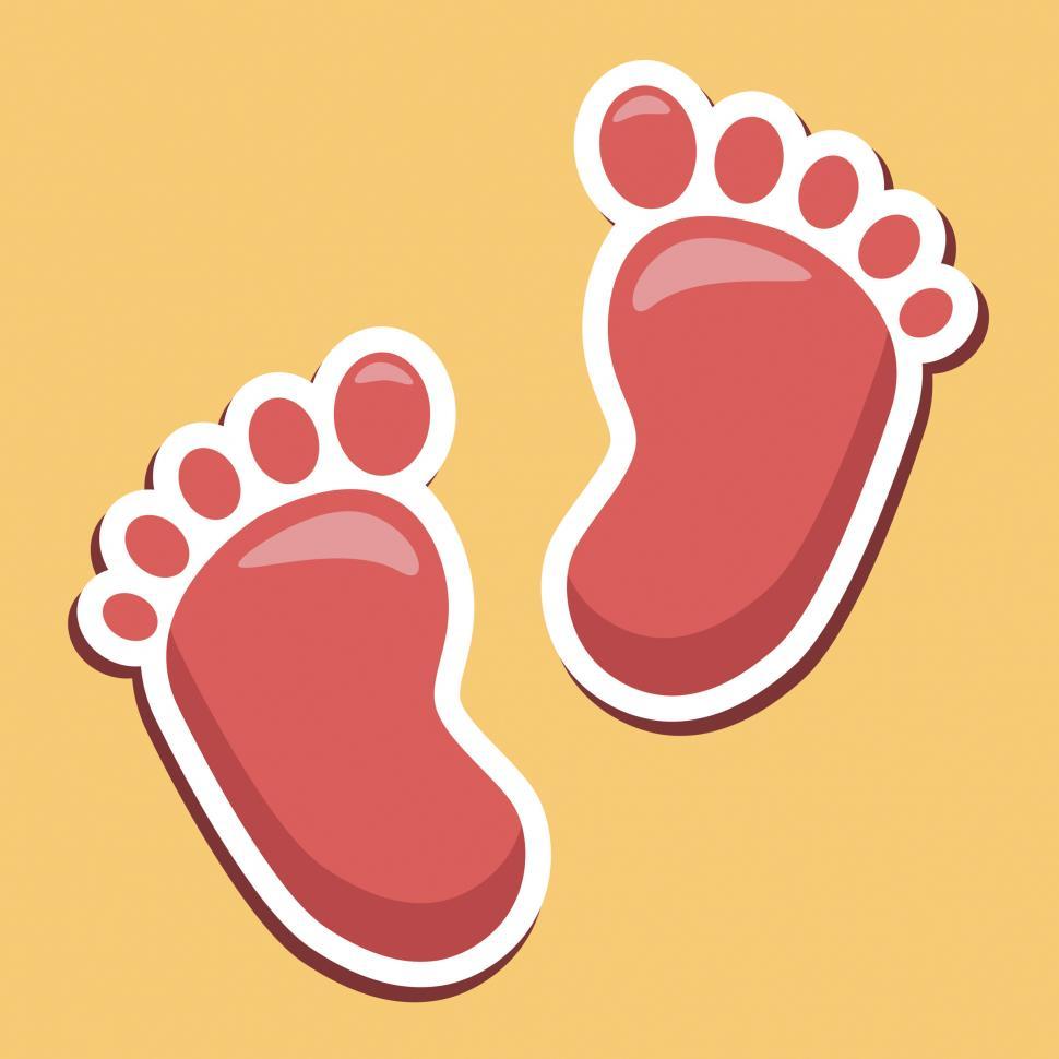 Free Image of Baby Feet Indicates Infant Parenting And Newborns 