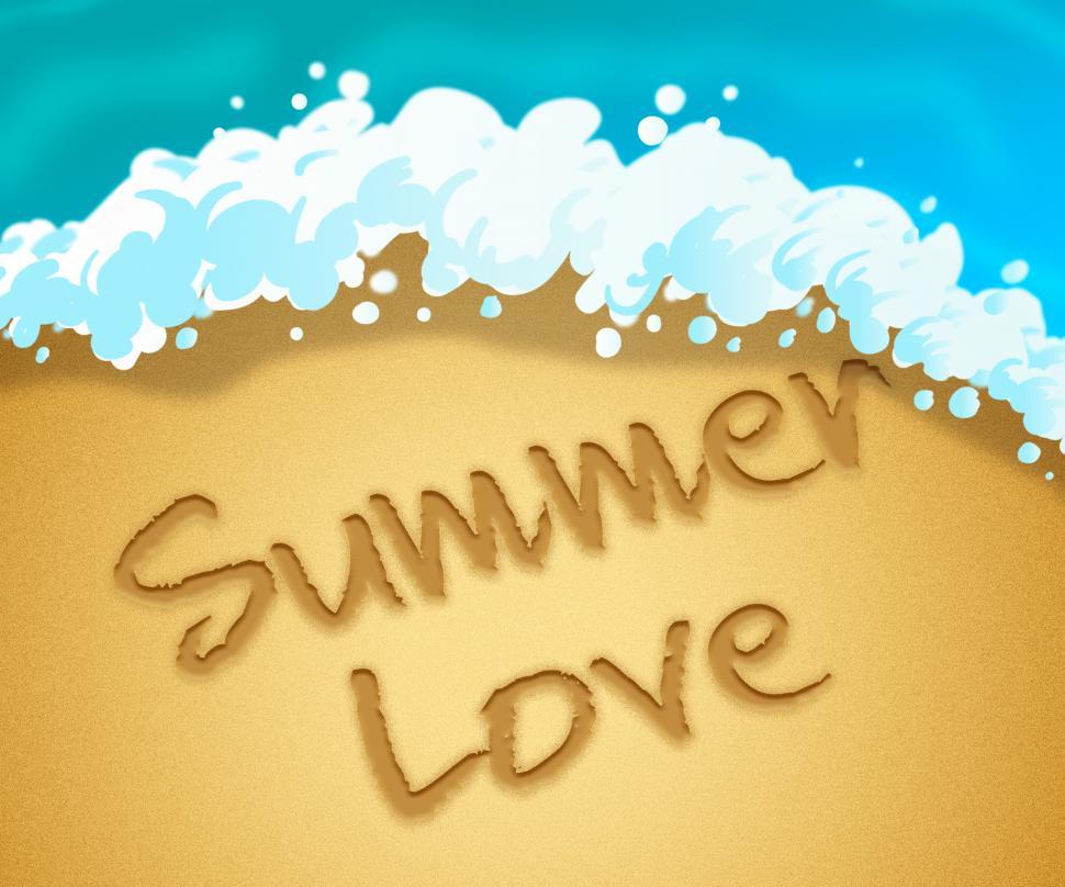 Free Image of Summer Love Means Tropical Beaches And Passion 