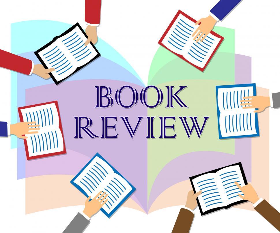 Free Image of Book Review Represents Reviewing Fiction And Knowledge 