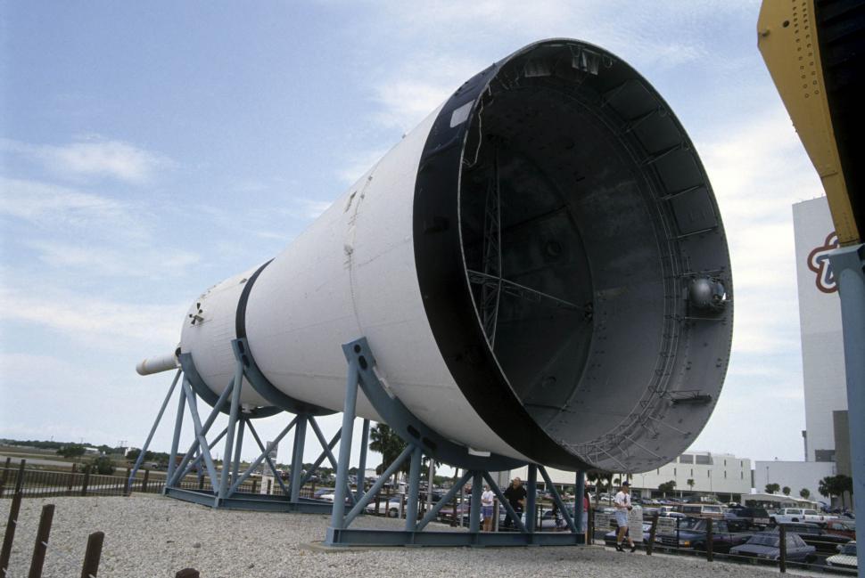 Free Image of Saturn V Rocket nose cone 