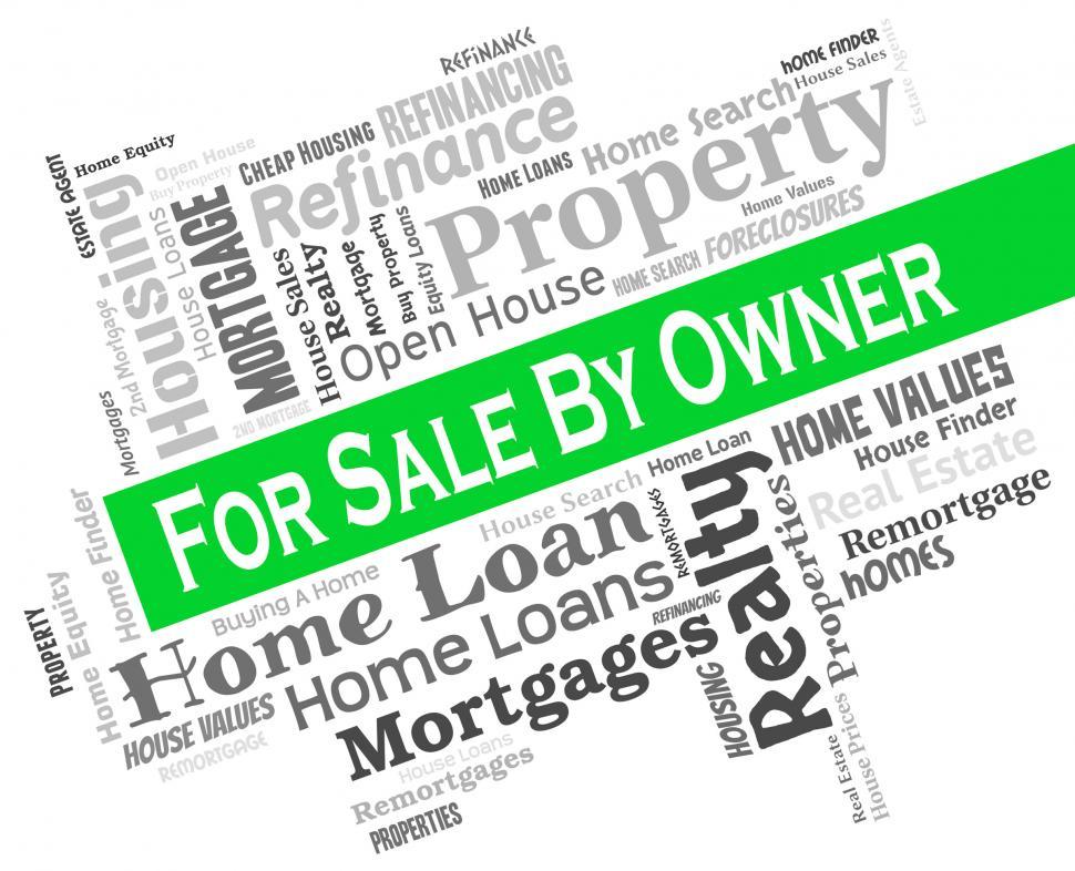 Free Image of Sale By Owner Represents On Market And Display 