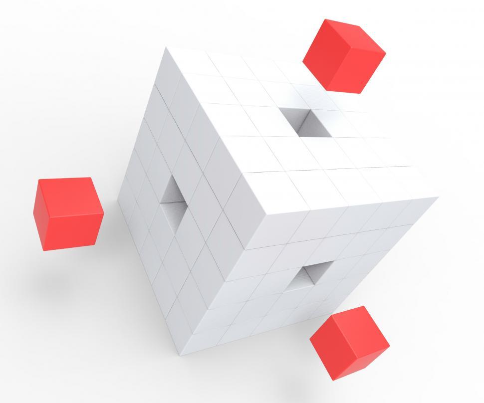 Free Image of Incomplete Puzzle Shows Education Or Completion 