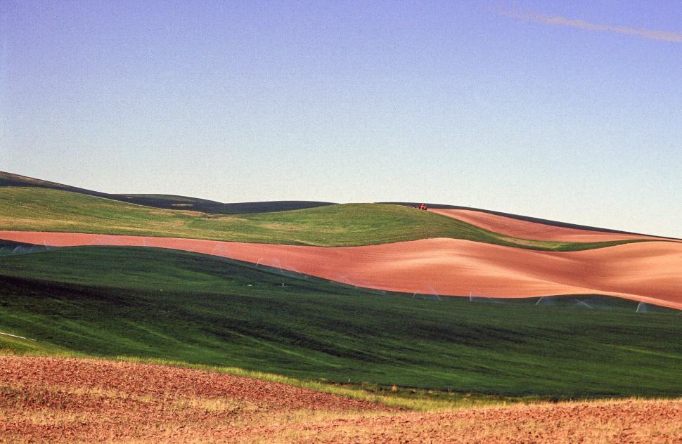 Free Image of Farmland at Driggs, Idaho 