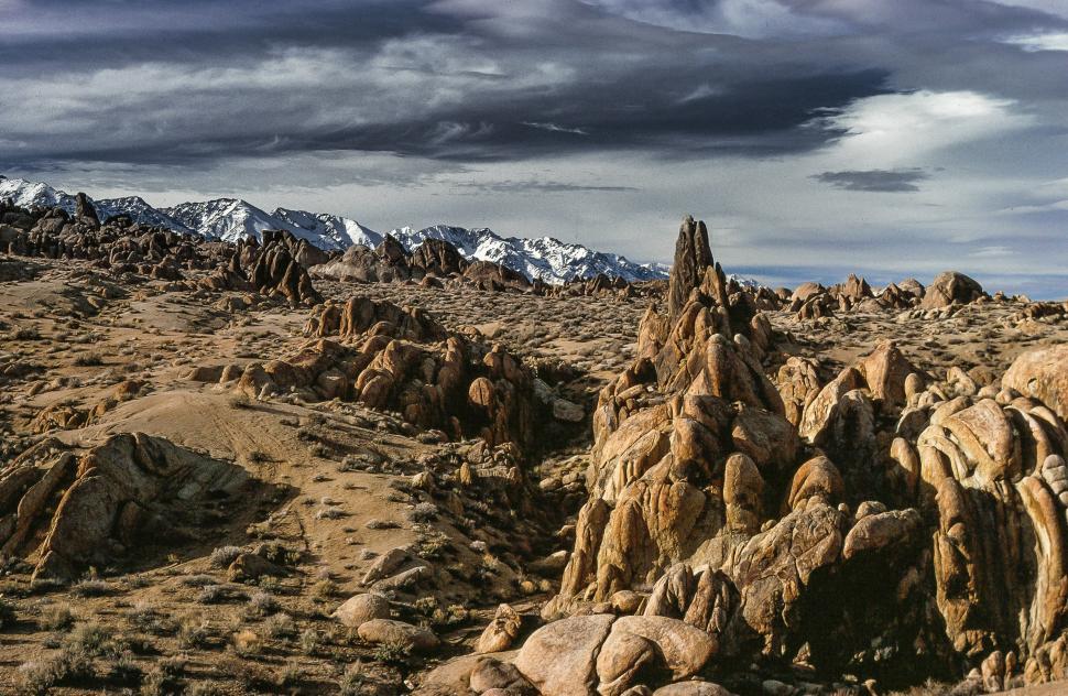 Free Image of Alabama Hills in Sierra Nevadas 