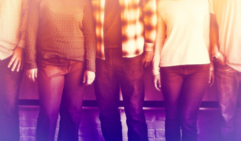 Free Image of Five Friends - Dual Color 