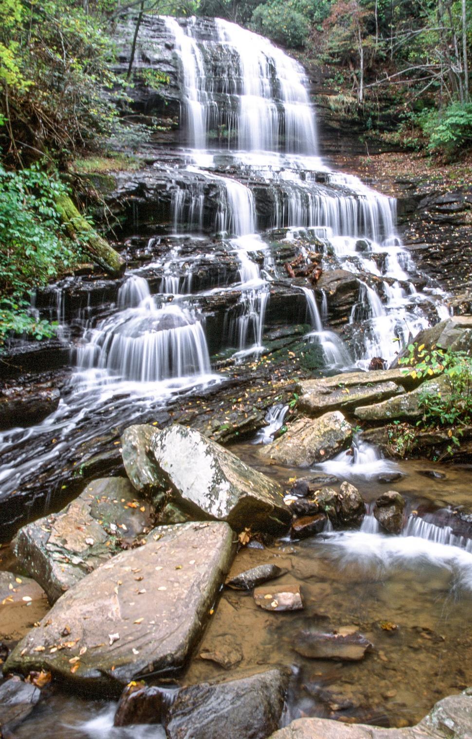 Free Image of Toms Branch Falls 