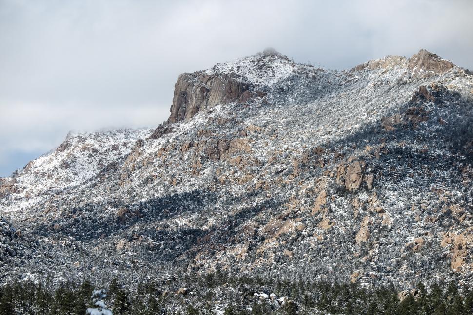 Free Image of Granite Mountain Cliffs 