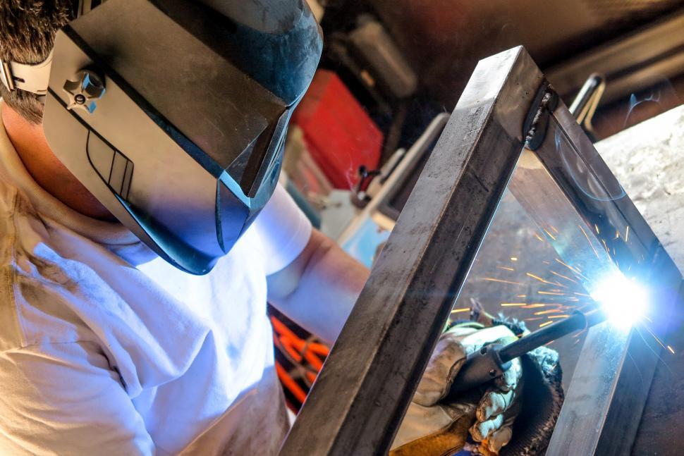 Free Image of Welding shop 