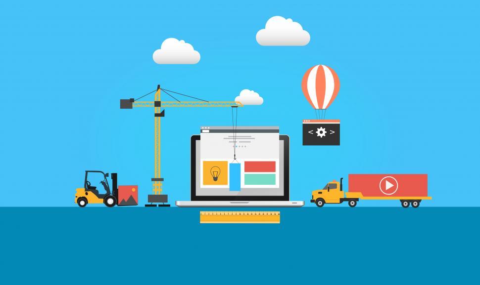 Free Image of Website Planning and Construction 