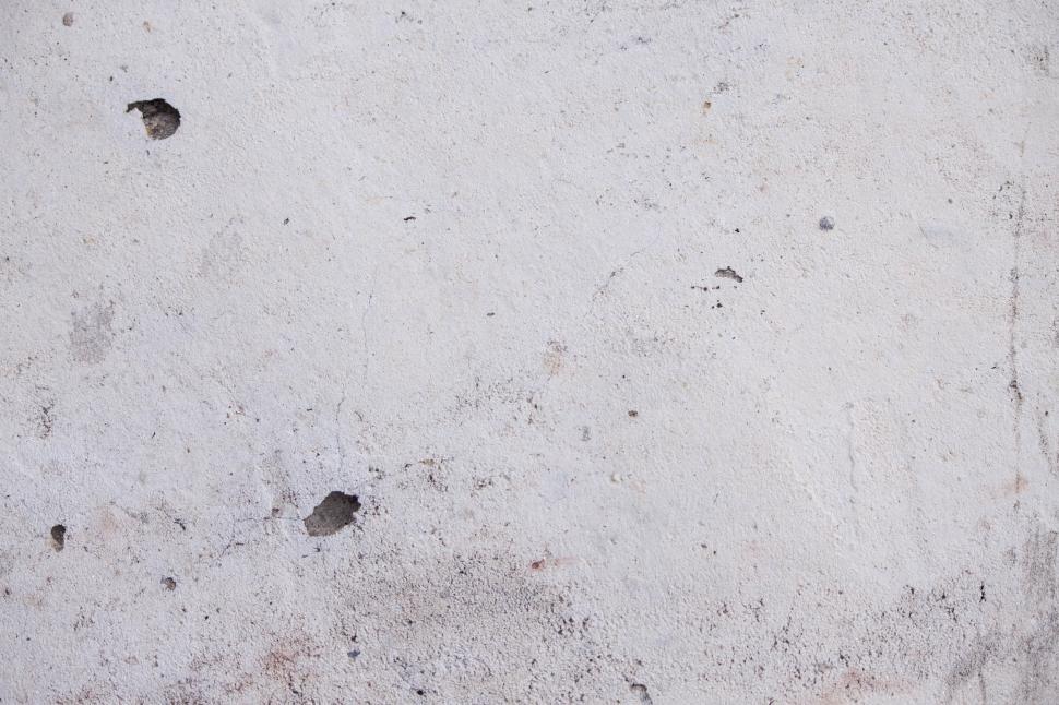 Free Image of Weathered Cement Wall in Black and White 
