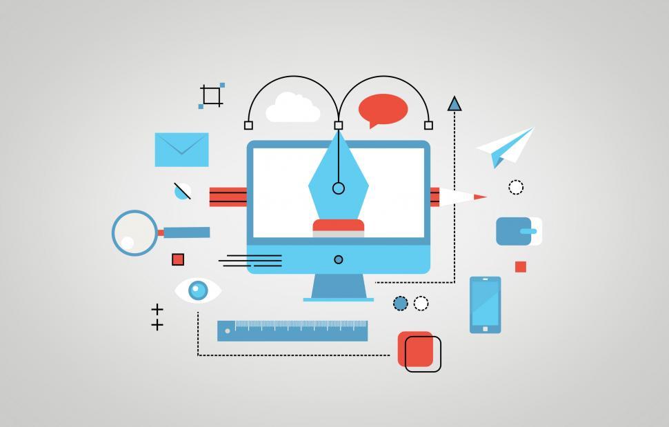 Free Image of Web Design and Development Concept 