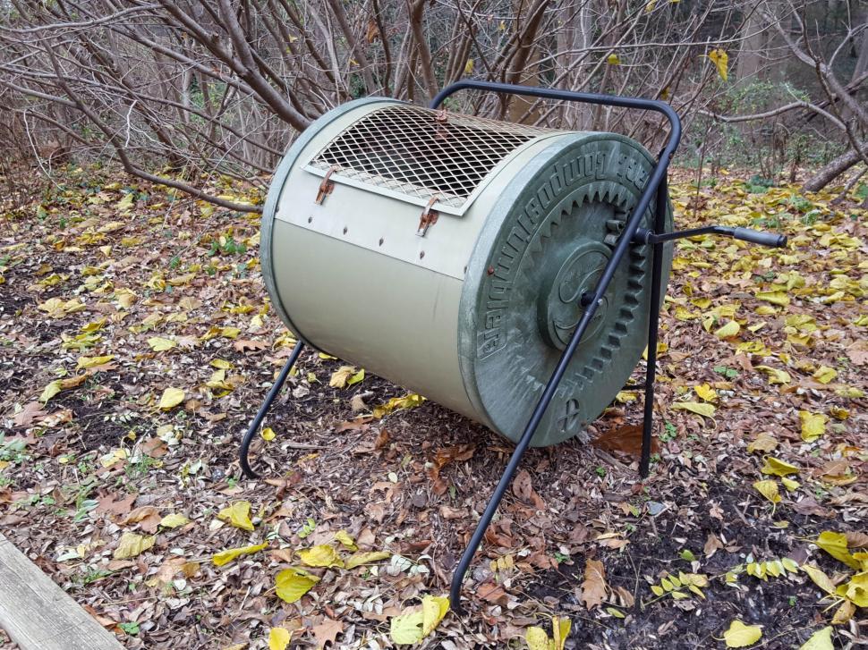 Free Image of Drum Compost Bin 