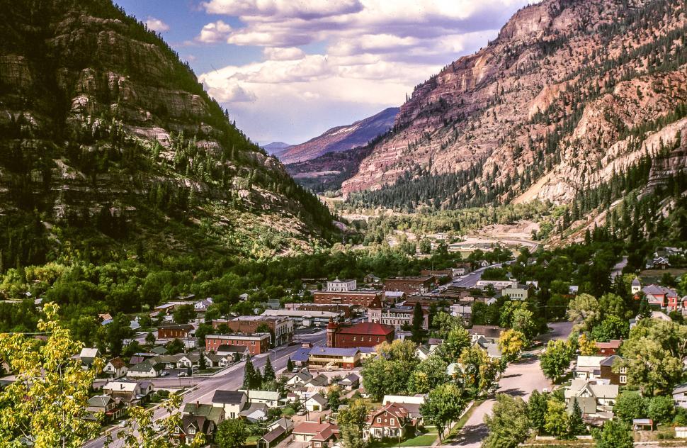 Free Image of Mountain Town of Ouray, Colorado 